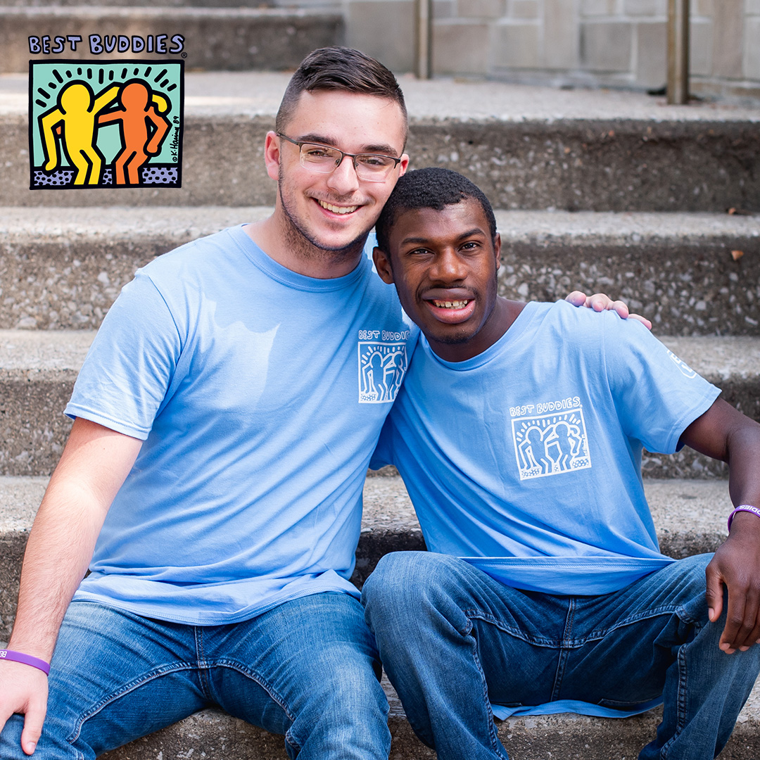 bbi-social-media-1 Male Buddy Pair sitting on stairs with arms on shoulders