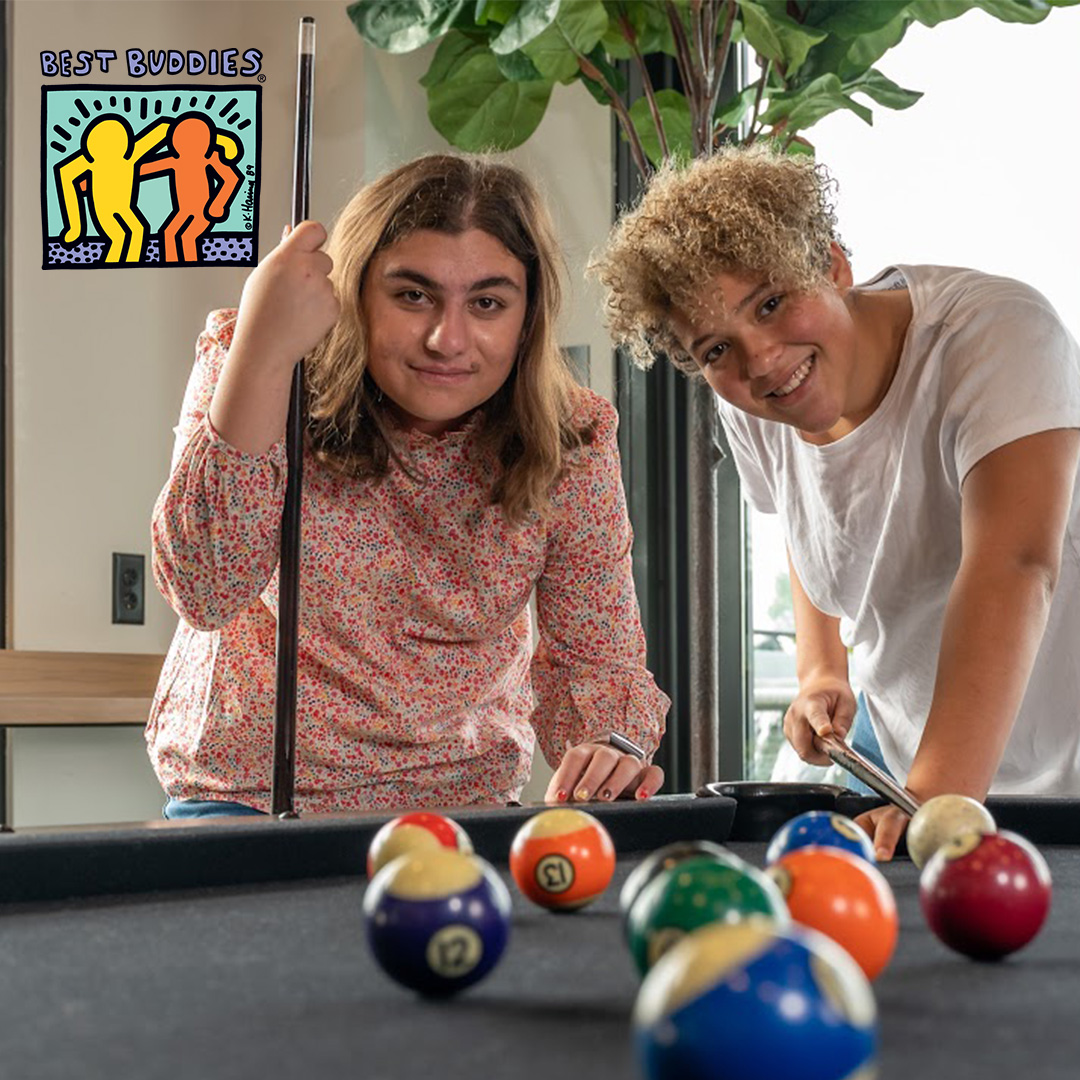 bbi-social-media-13 Best Buddies Living Participants Playing Pool