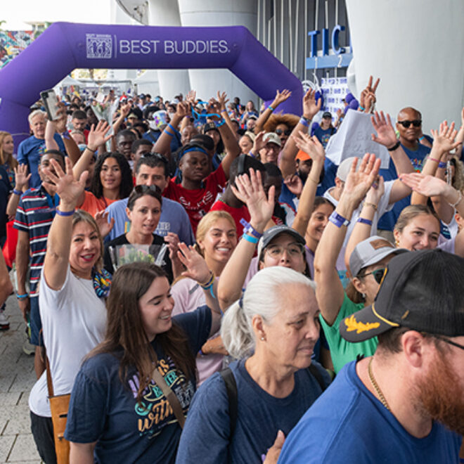 Thousands put their best foot forward at Ed Ansin Best Buddies Friendship Walk at loanDepot Park